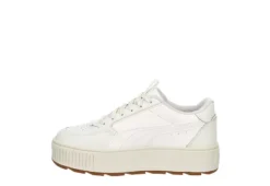 Puma Womens Karmen Rebelle Platform Sneaker - Off White -Fashion Women Shoe US 01 401672 03