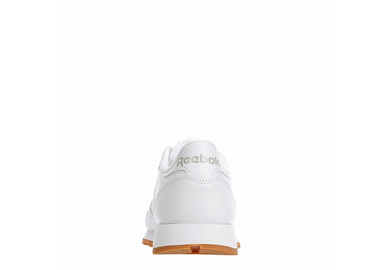 Reebok Womens Classic Leather Sneaker - White 7 Reebok Womens Classic Leather Sneaker - White - Image 5