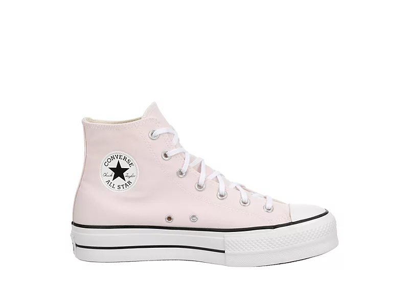 Converse Womens Chuck Taylor All Star High Top Platform Sneaker - Pale Pink 4 Converse Womens Chuck Taylor All Star High Top Platform Sneaker - Pale Pink - Image 2