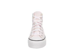 Converse Womens Chuck Taylor All Star High Top Platform Sneaker - Pale Pink 11 Converse Womens Chuck Taylor All Star High Top Platform Sneaker - Pale Pink -Fashion Women Shoe US 01 401713 02
