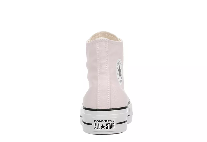Converse Womens Chuck Taylor All Star High Top Platform Sneaker - Pale Pink 7 Converse Womens Chuck Taylor All Star High Top Platform Sneaker - Pale Pink - Image 5