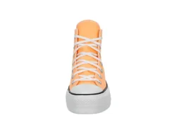 Converse Womens Chuck Taylor All Star High Top Platform Sneaker - Orange 11 Converse Womens Chuck Taylor All Star High Top Platform Sneaker - Orange -Fashion Women Shoe US 01 401714 02