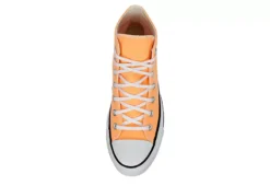 Converse Womens Chuck Taylor All Star High Top Platform Sneaker - Orange 14 Converse Womens Chuck Taylor All Star High Top Platform Sneaker - Orange -Fashion Women Shoe US 01 401714 05