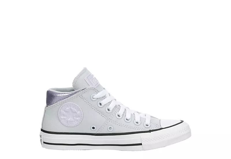 Converse Womens Chuck Taylor All Star Madison High Top Sneaker - Pale Grey 4 Converse Womens Chuck Taylor All Star Madison High Top Sneaker - Pale Grey - Image 2