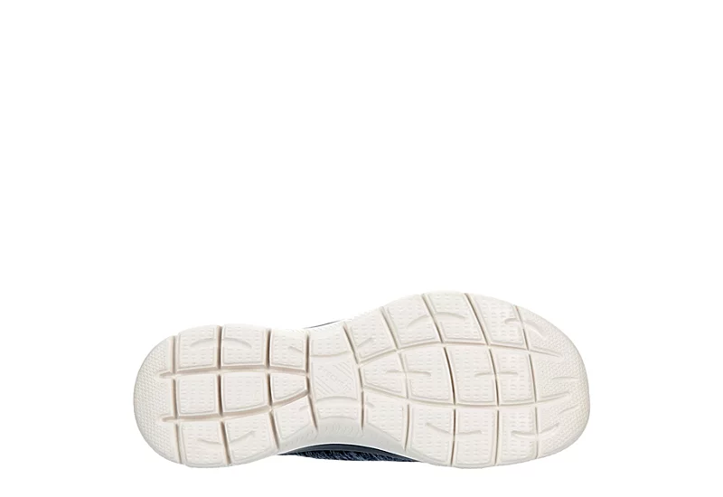 Skechers Womens Summits Slip-ins Running Shoe - Navy 9 Skechers Womens Summits Slip-ins Running Shoe - Navy - Image 7