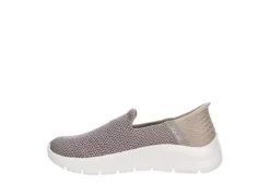 Skechers Womens Go Walk Flex Slip-ins Walking Shoe - Taupe -Fashion Women Shoe US 01 401755 03