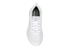 Skechers Womens Arch Fit Lace Up Sneaker - White 14 Skechers Womens Arch Fit Lace Up Sneaker - White -Fashion Women Shoe US 01 401756 05