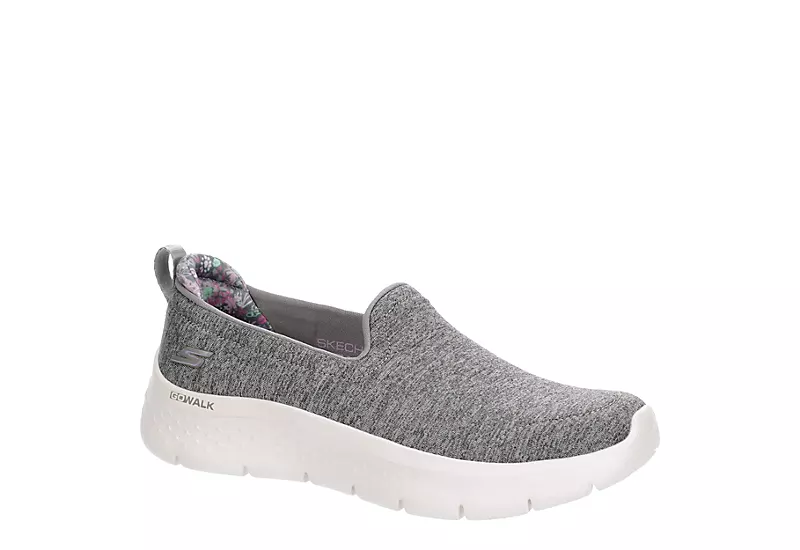 Skechers Womens Go Walk Flex Slip On Running Shoe - Grey 3 Skechers Womens Go Walk Flex Slip On Running Shoe - Grey
