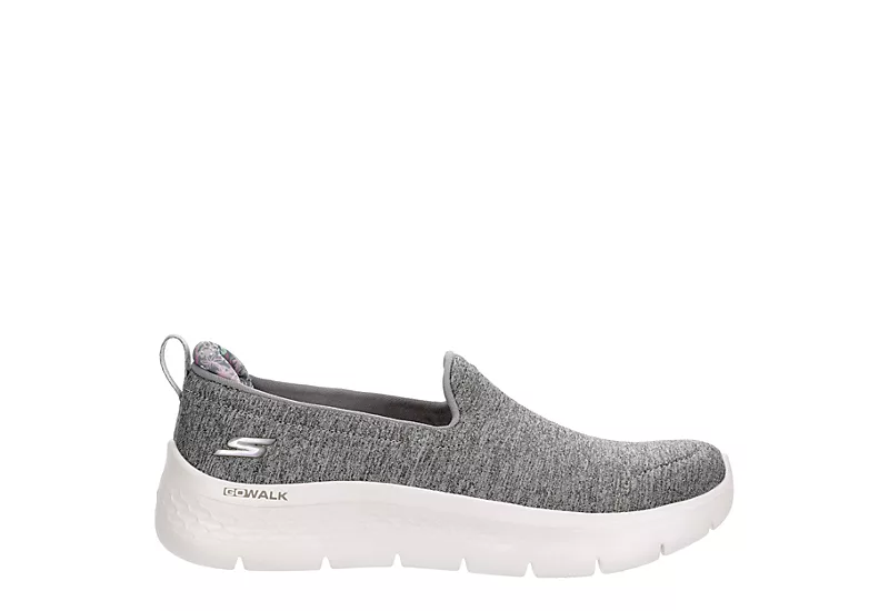 Skechers Womens Go Walk Flex Slip On Running Shoe - Grey 4 Skechers Womens Go Walk Flex Slip On Running Shoe - Grey - Image 2