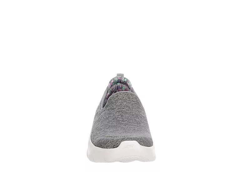Skechers Womens Go Walk Flex Slip On Running Shoe - Grey 5 Skechers Womens Go Walk Flex Slip On Running Shoe - Grey - Image 3