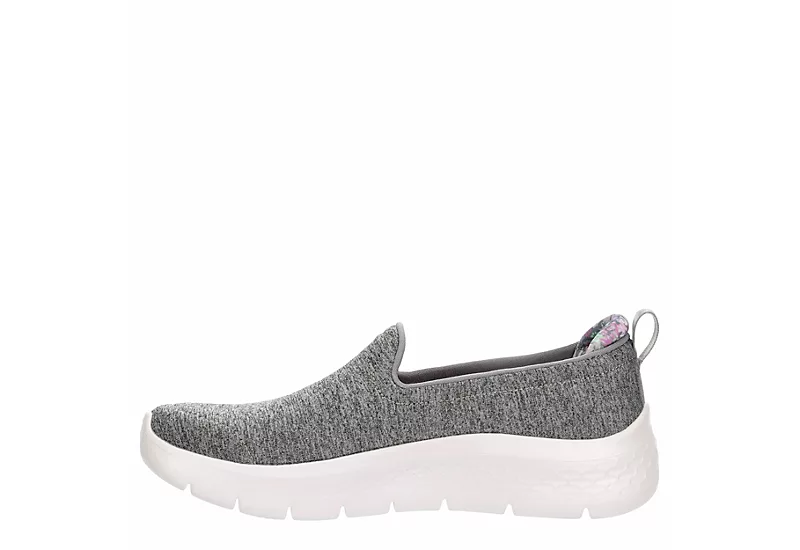 Skechers Womens Go Walk Flex Slip On Running Shoe - Grey 6 Skechers Womens Go Walk Flex Slip On Running Shoe - Grey - Image 4