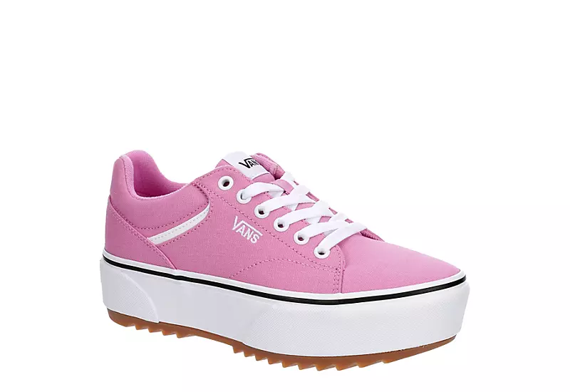 Vans Womens Seldan Platform Sneaker - Pink 3 Vans Womens Seldan Platform Sneaker - Pink