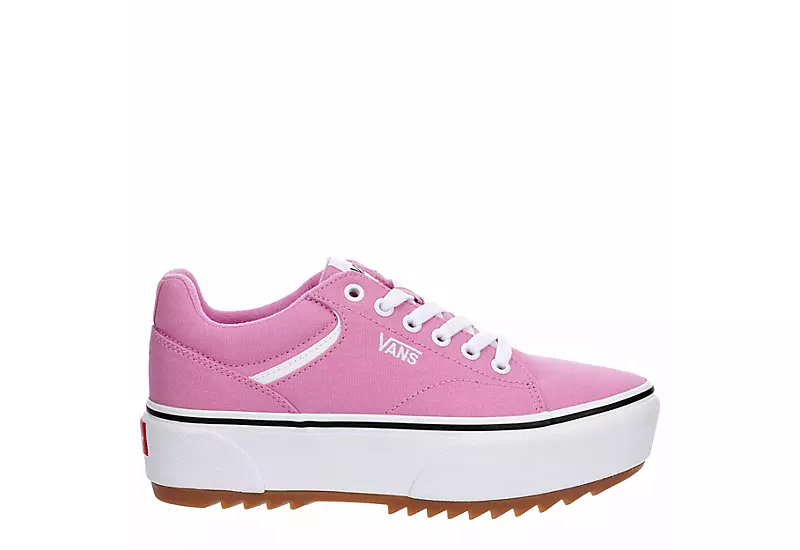 Vans Womens Seldan Platform Sneaker - Pink 4 Vans Womens Seldan Platform Sneaker - Pink - Image 2