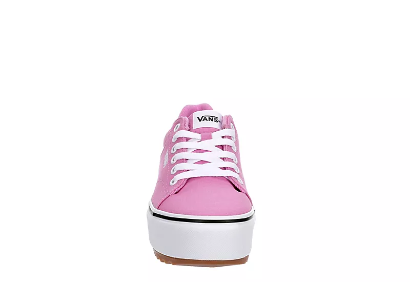 Vans Womens Seldan Platform Sneaker - Pink 5 Vans Womens Seldan Platform Sneaker - Pink - Image 3
