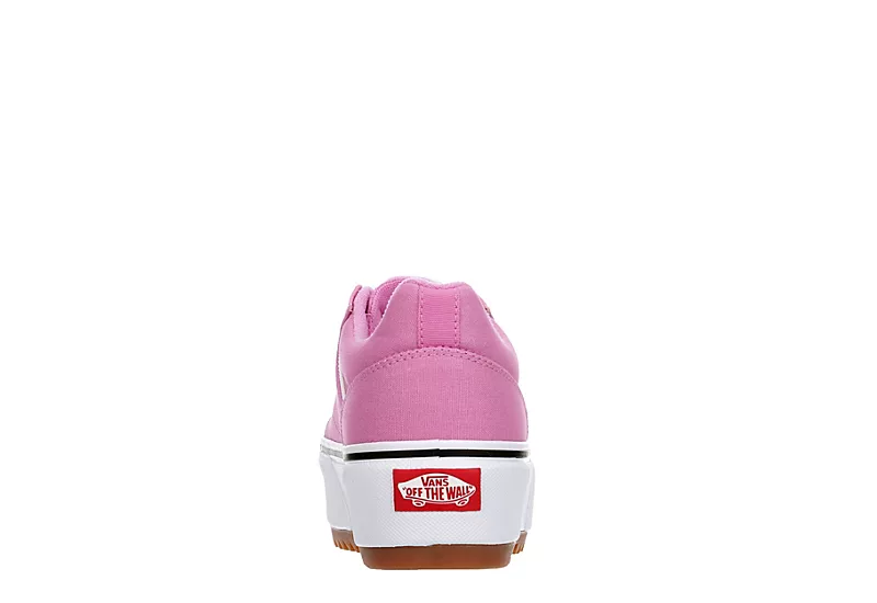 Vans Womens Seldan Platform Sneaker - Pink 7 Vans Womens Seldan Platform Sneaker - Pink - Image 5