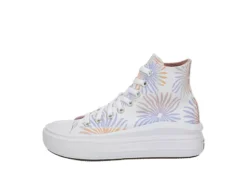 Converse Womens Chuck Taylor All Star Move High Top Sneaker - White 12 Converse Womens Chuck Taylor All Star Move High Top Sneaker - White -Fashion Women Shoe US 01 401774 03