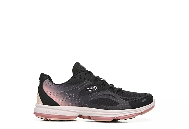 Ryka Womens Devotion Plus 2 Walking Shoe - Black 4 Ryka Womens Devotion Plus 2 Walking Shoe - Black - Image 2