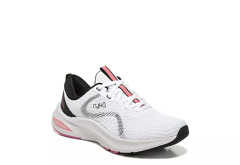 Ryka Womens Never Quit Training Shoe - White 3 Ryka Womens Never Quit Training Shoe - White