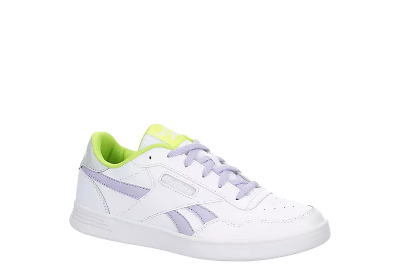 Reebok Womens Court Advance Sneaker - White 3 Reebok Womens Court Advance Sneaker - White