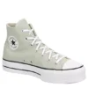 Converse Womens Chuck Taylor All Star High Top Platform Sneaker - Pale Green