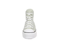 Converse Womens Chuck Taylor All Star High Top Platform Sneaker - Pale Green 11 Converse Womens Chuck Taylor All Star High Top Platform Sneaker - Pale Green -Fashion Women Shoe US 01 401834 02