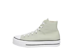 Converse Womens Chuck Taylor All Star High Top Platform Sneaker - Pale Green 12 Converse Womens Chuck Taylor All Star High Top Platform Sneaker - Pale Green -Fashion Women Shoe US 01 401834 03
