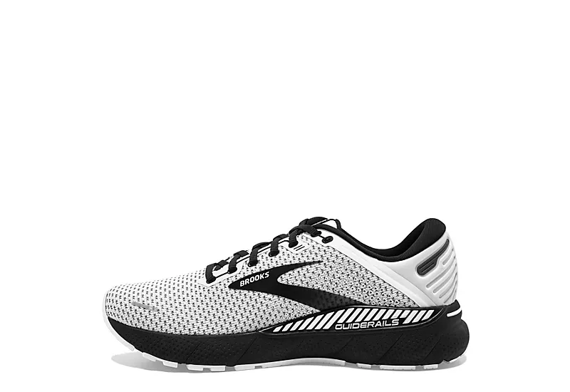Brooks Womens Adrenaline Running Shoe - White 5 Brooks Womens Adrenaline Running Shoe - White - Image 3
