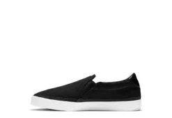 Nike Womens Court Legacy Slip On Sneaker - Black -Fashion Women Shoe US 01 430391 02