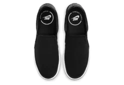 Nike Womens Court Legacy Slip On Sneaker - Black -Fashion Women Shoe US 01 430391 04