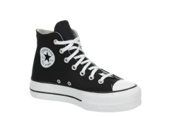 Converse Womens Chuck Taylor All Star High Top Platform Sneaker - Black