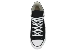 Converse Womens Chuck Taylor All Star High Top Platform Sneaker - Black -Fashion Women Shoe US 01 431054 05